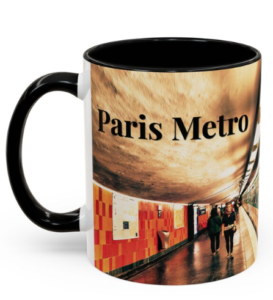 Paris Metro mug